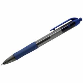 Ручка гелевая автоматическая Erich Krause "Smart-Gel" синяя, 0,5мм, грип