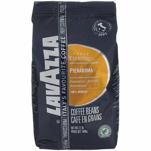 Кофе в зернах Lavazza "Pienaroma", вакуумный пакет, 1кг