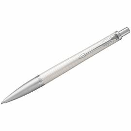 Ручка шариковая Parker "Urban Premium Pearl Metal CT" синяя, 1,0мм, кнопочн., подар. уп.