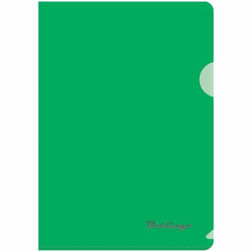 Папка-уголок Berlingo, А5, 180мкм, зеленая