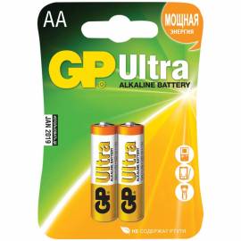 Батарейка GP Ultra Alkaline AA (LR06) 15AU BC2